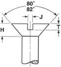 Flat Head Wood Screw