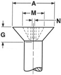 Flat Head Wood Screws