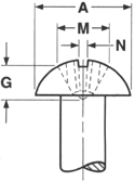 Round Head Wood Screws